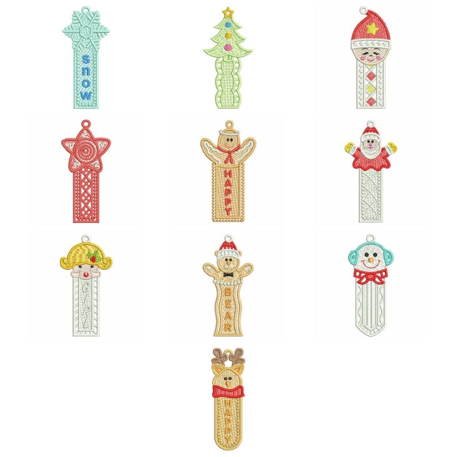 FSL Christmas Bookmarks 