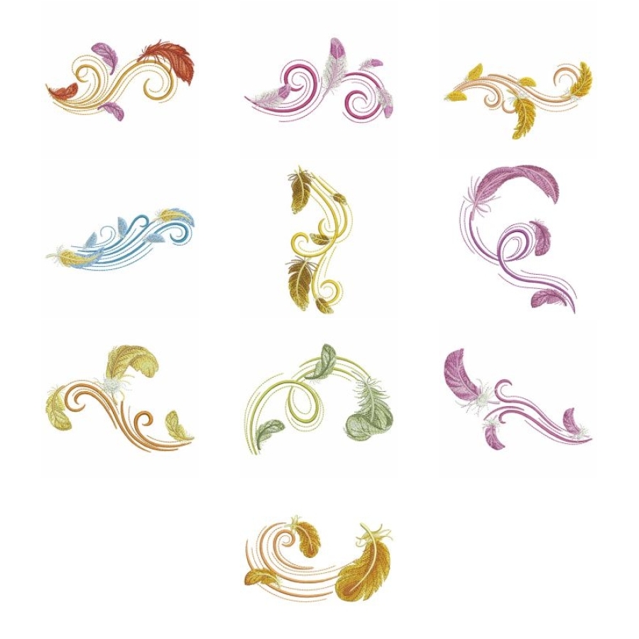 Fancy Feathers 2 OregonPatchWorks