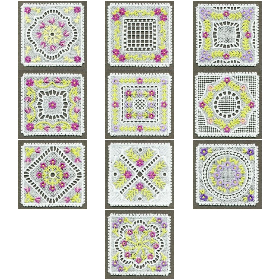 FSL Floral Coasters 2 