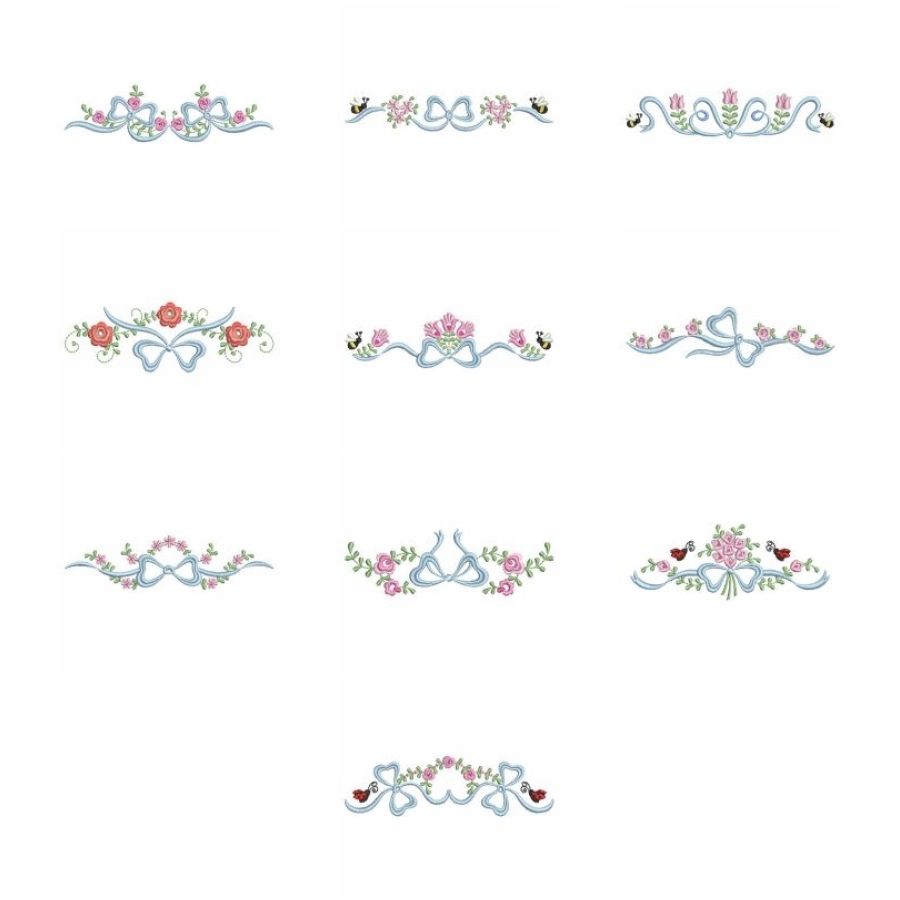 Heirloom Ribbon Borders 