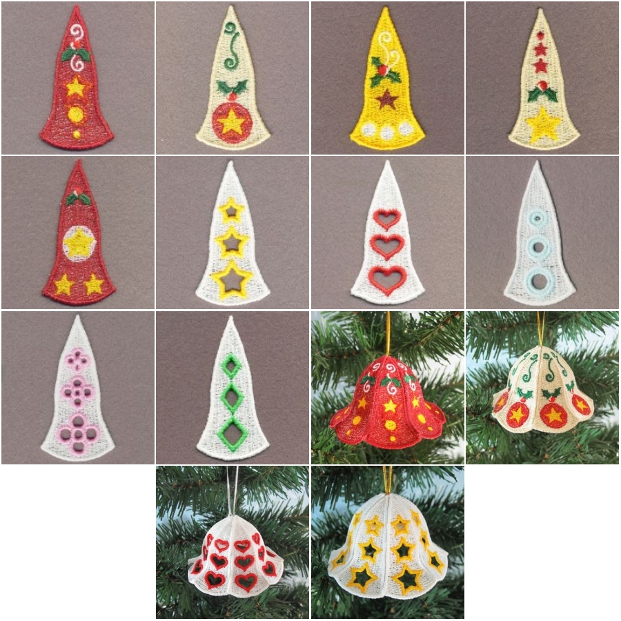 3D FSL Christmas Bells 