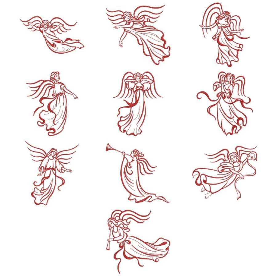 Angel Outlines 