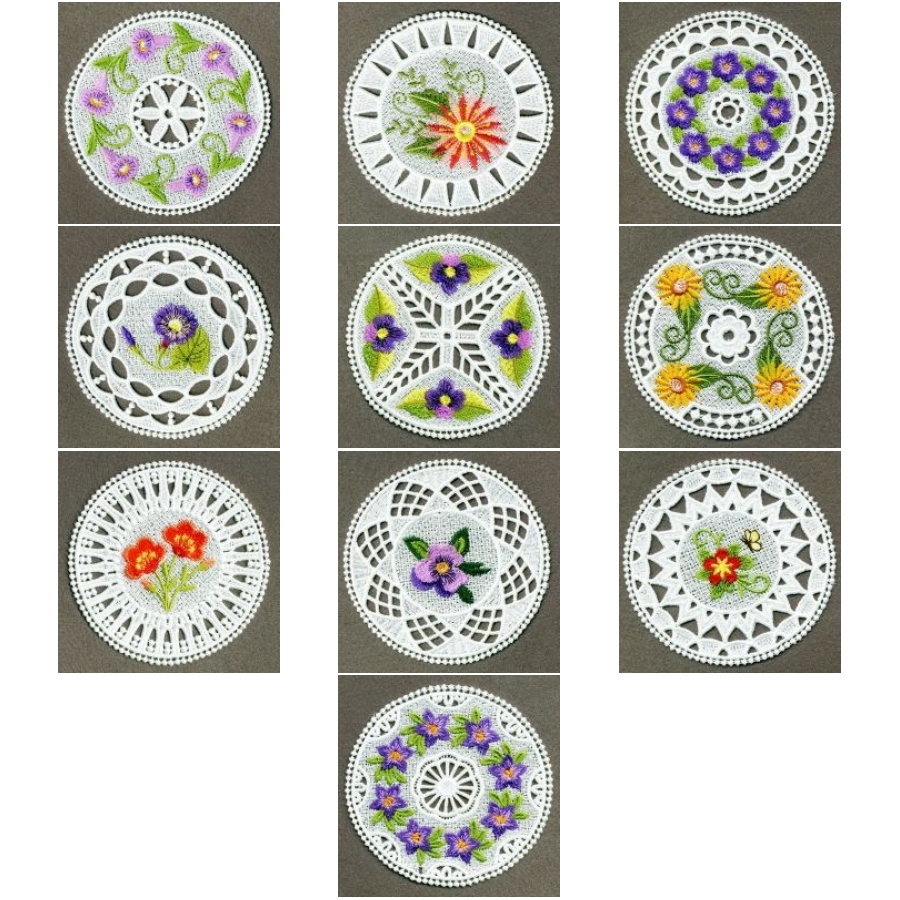 FSL Floral Coasters 3 