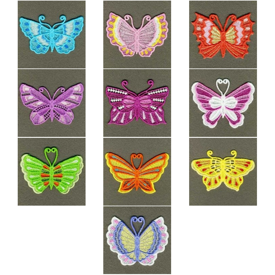 FSL Colorful Butterflies 2 