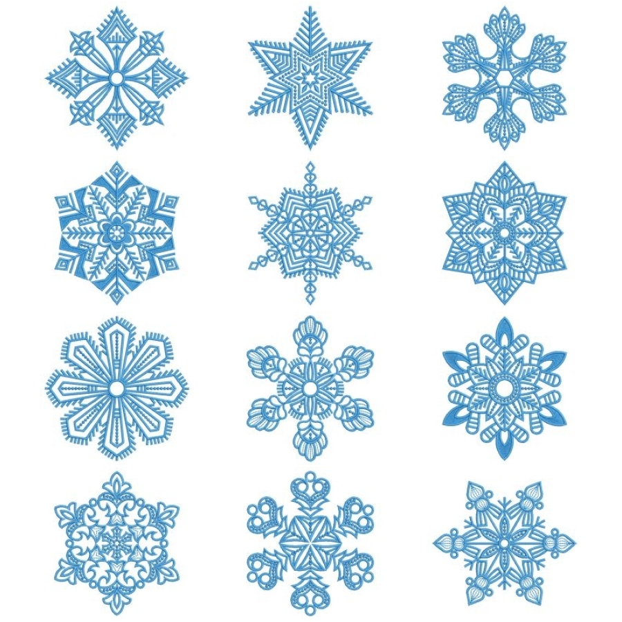 Satin Snowflake Quilt 2 