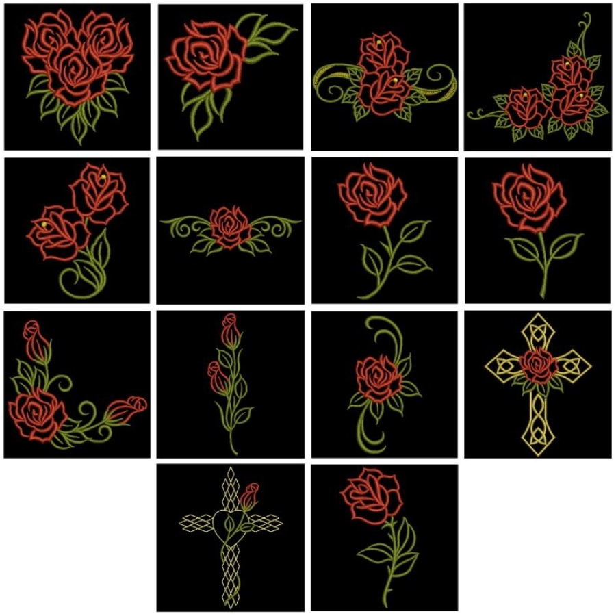 Rose Outlines 