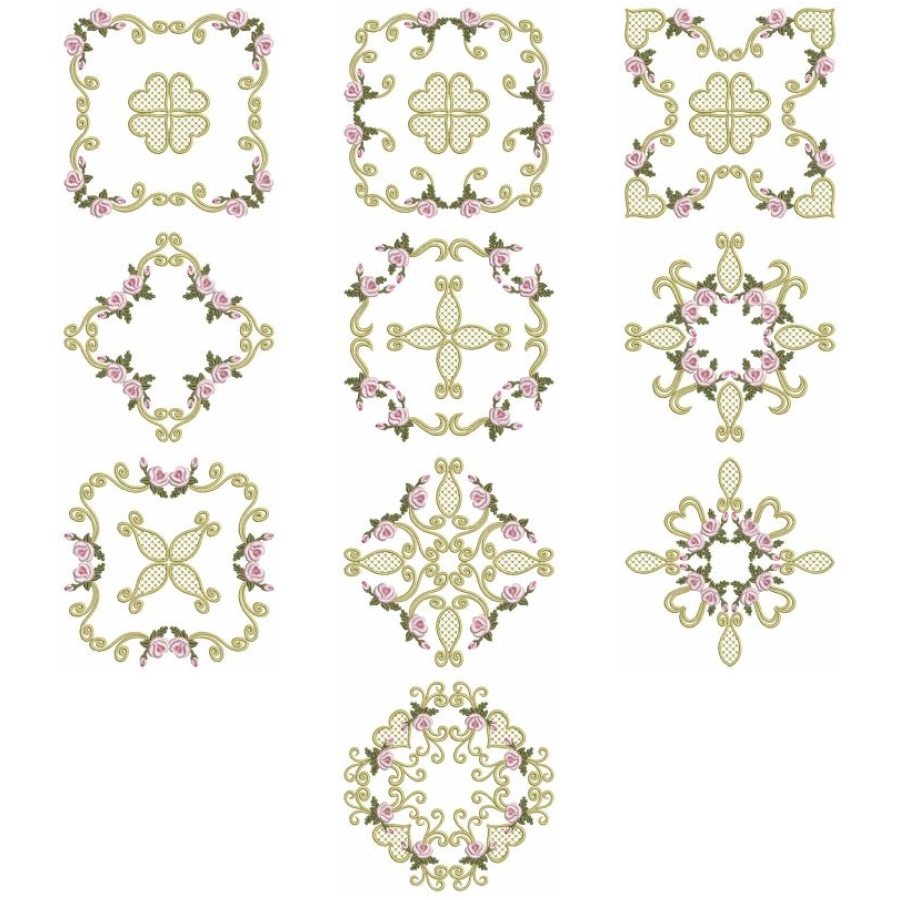 Pearly Rose Quilt 