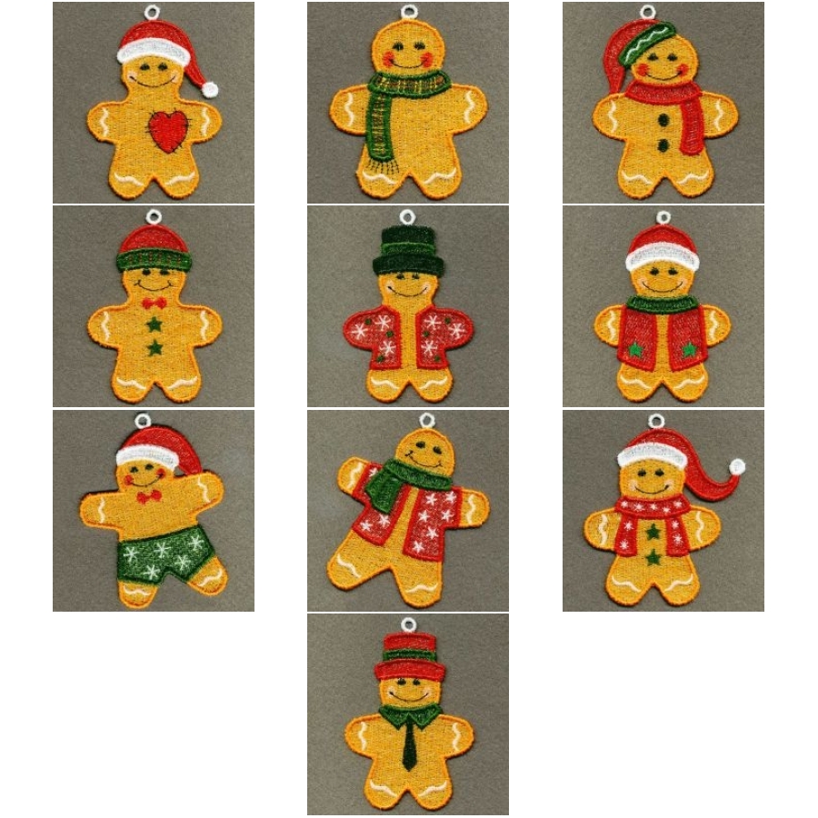 FSL Gingerbread Ornaments 