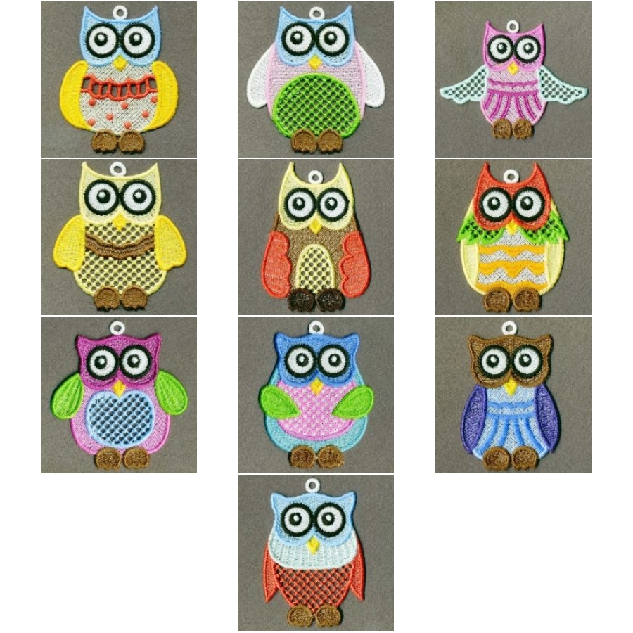 FSL Colorful Owls 