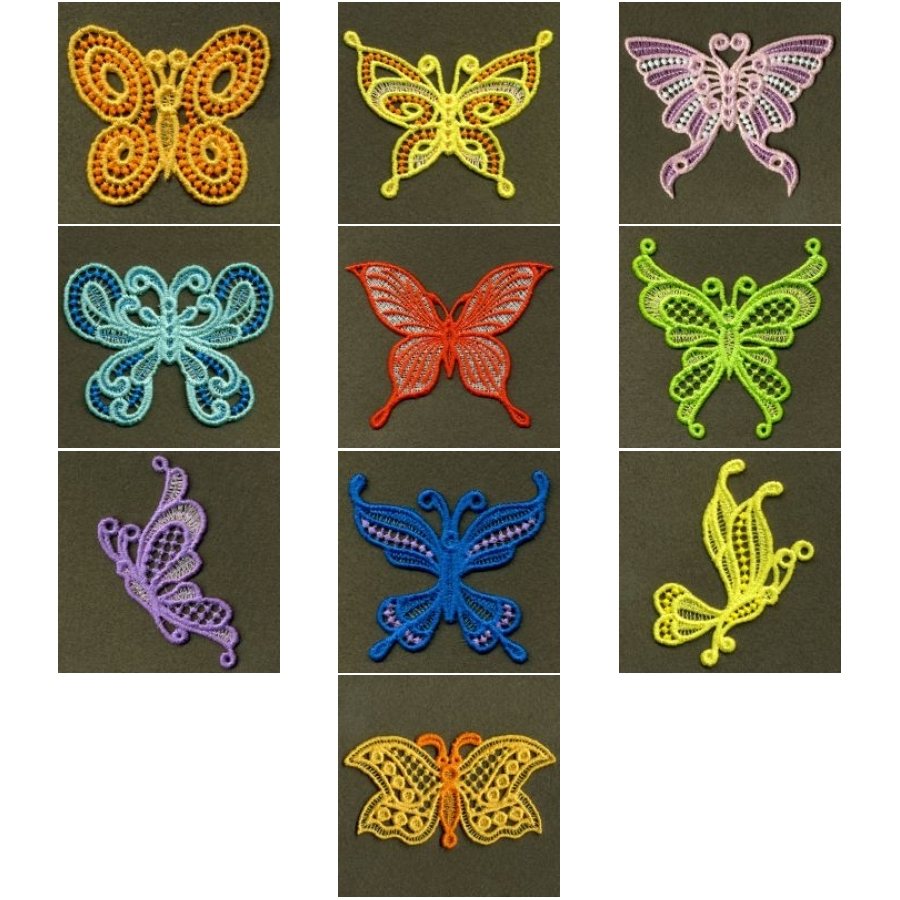 FSL Colorful Butterflies 3 