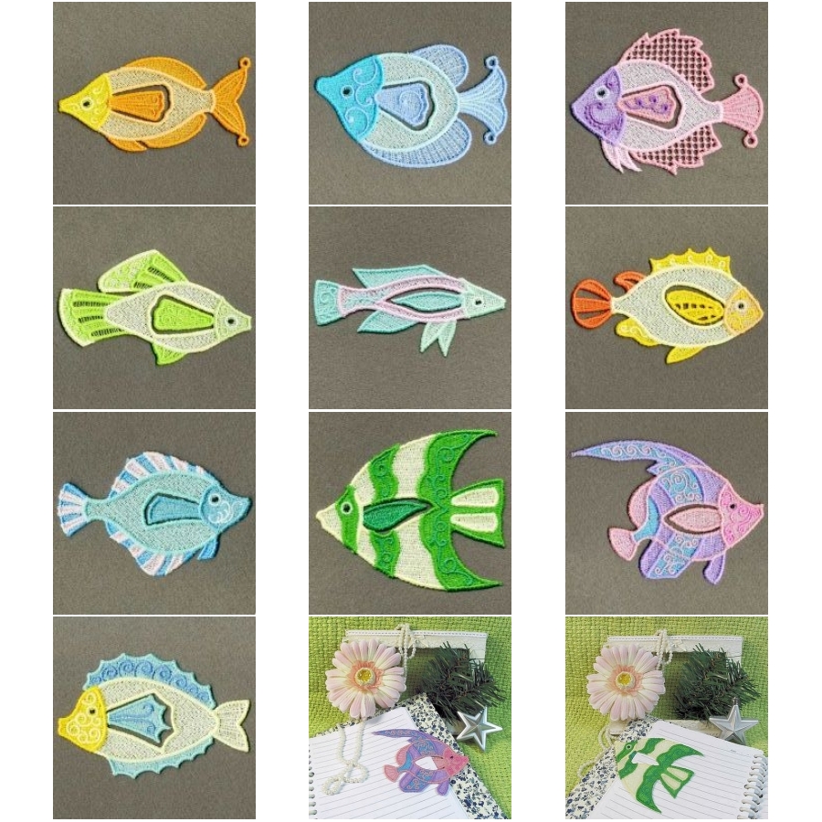 FSL Fish Bookmarks 