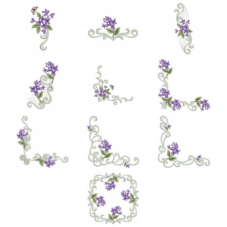 Purple Flowers 3 