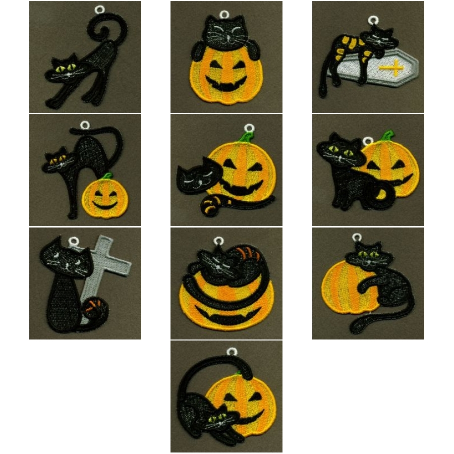 FSL Halloween Black Cat 