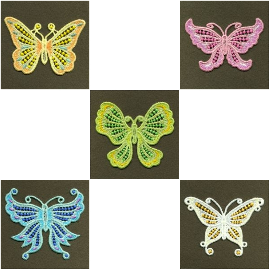 FSL Colorful Butterflies 