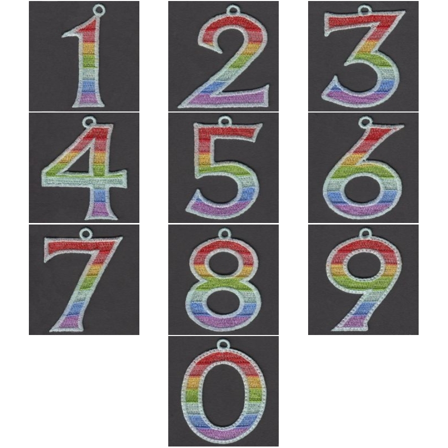 FSL Rainbow Numbers