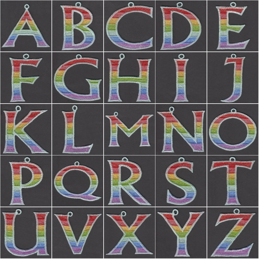 FSL Rainbow Alphabets