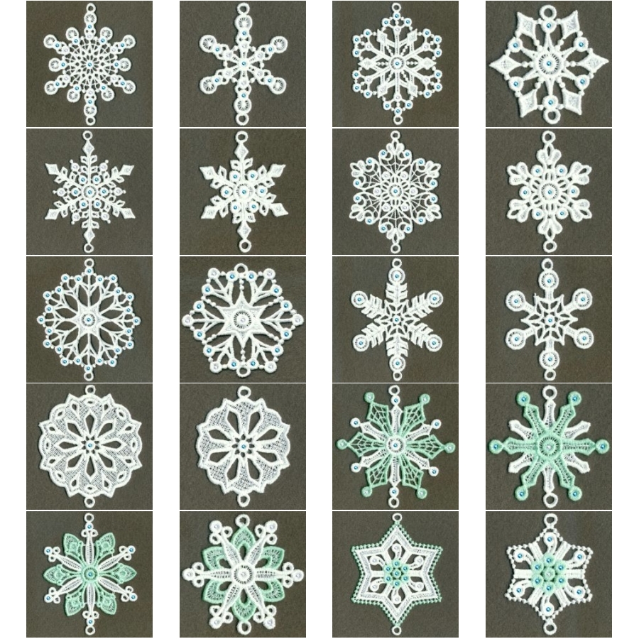 FSL Curtain Snowflakes