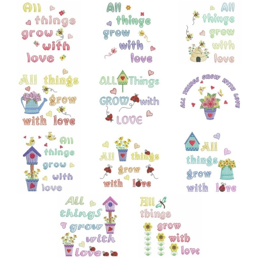 All Things Grow With Love 1