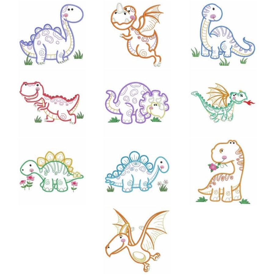 Vintage Baby Dinosaur