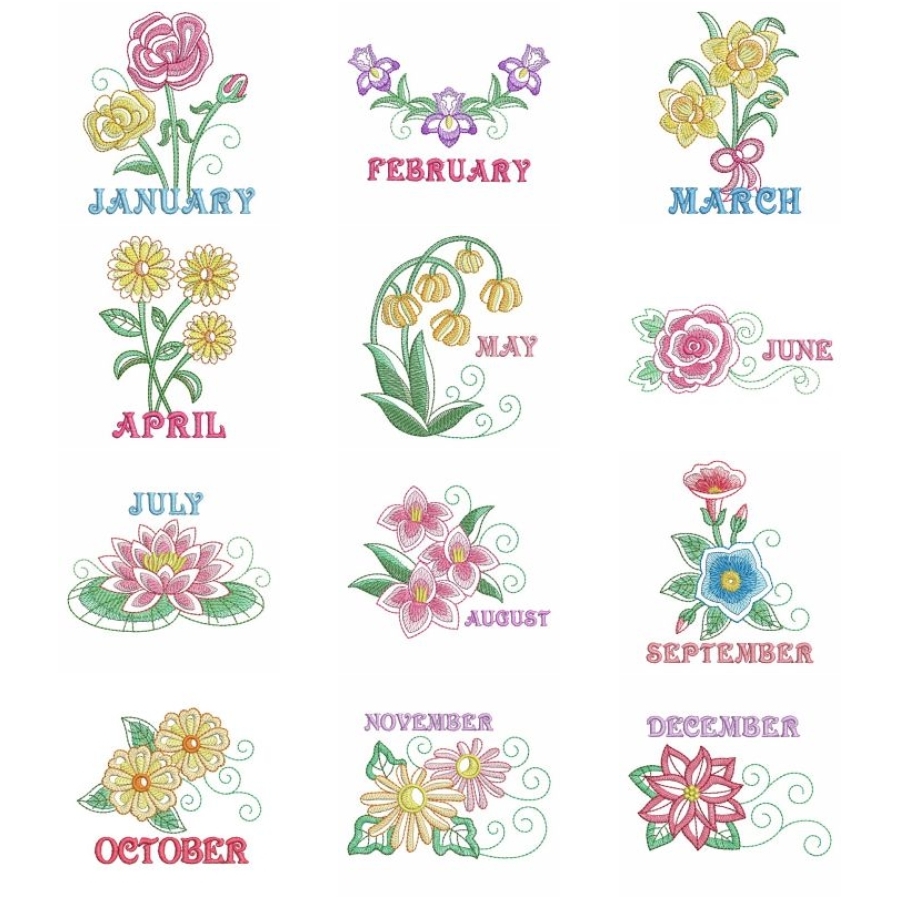 Month Flowers