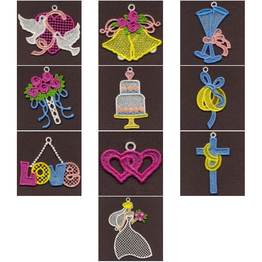 FSL Wedding Ornaments