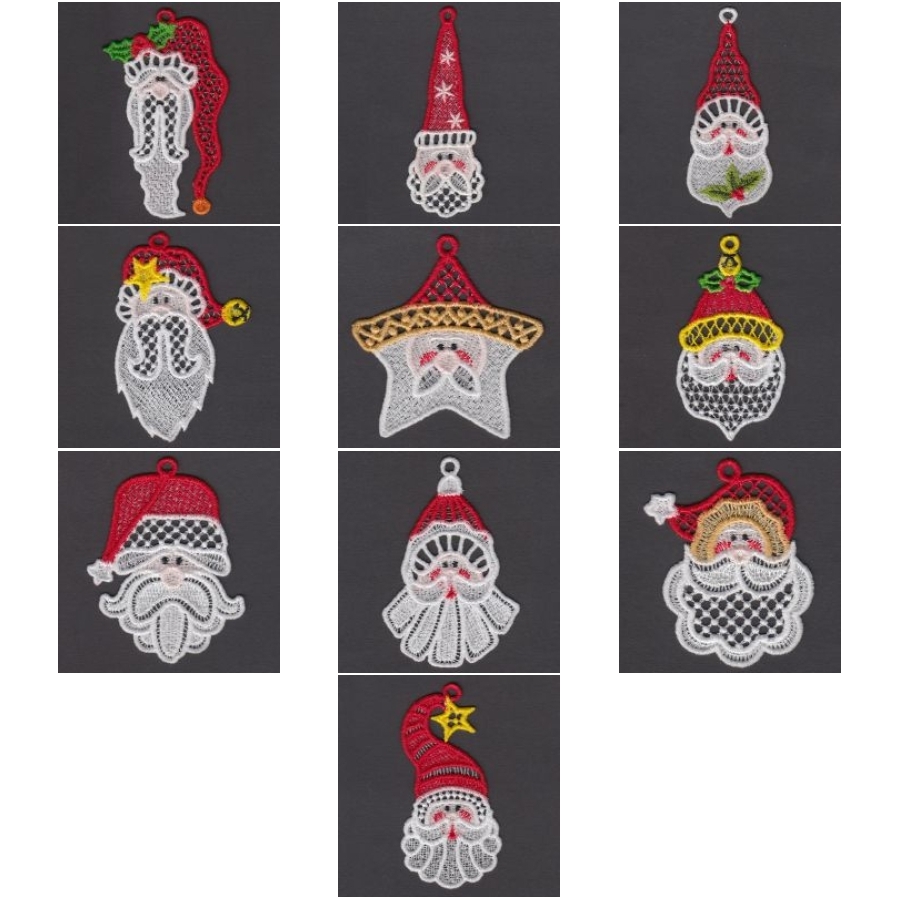 FSL Santa Face | OregonPatchWorks