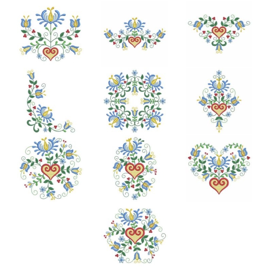 Folk Art Flowers