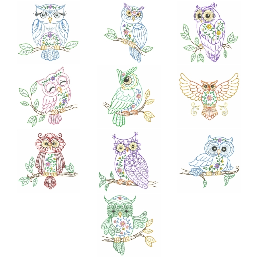 Vintage Owls 2 