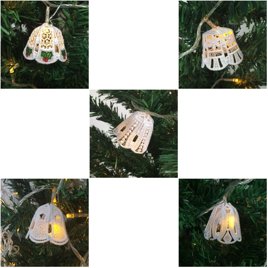 FSL LED Bell Ornament