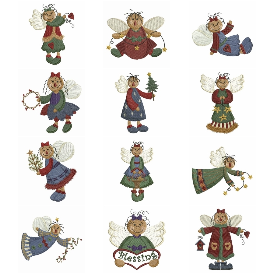 Folk Art Angel