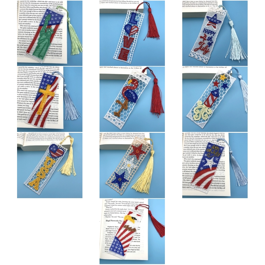 FSL 4th of July Bookmarks