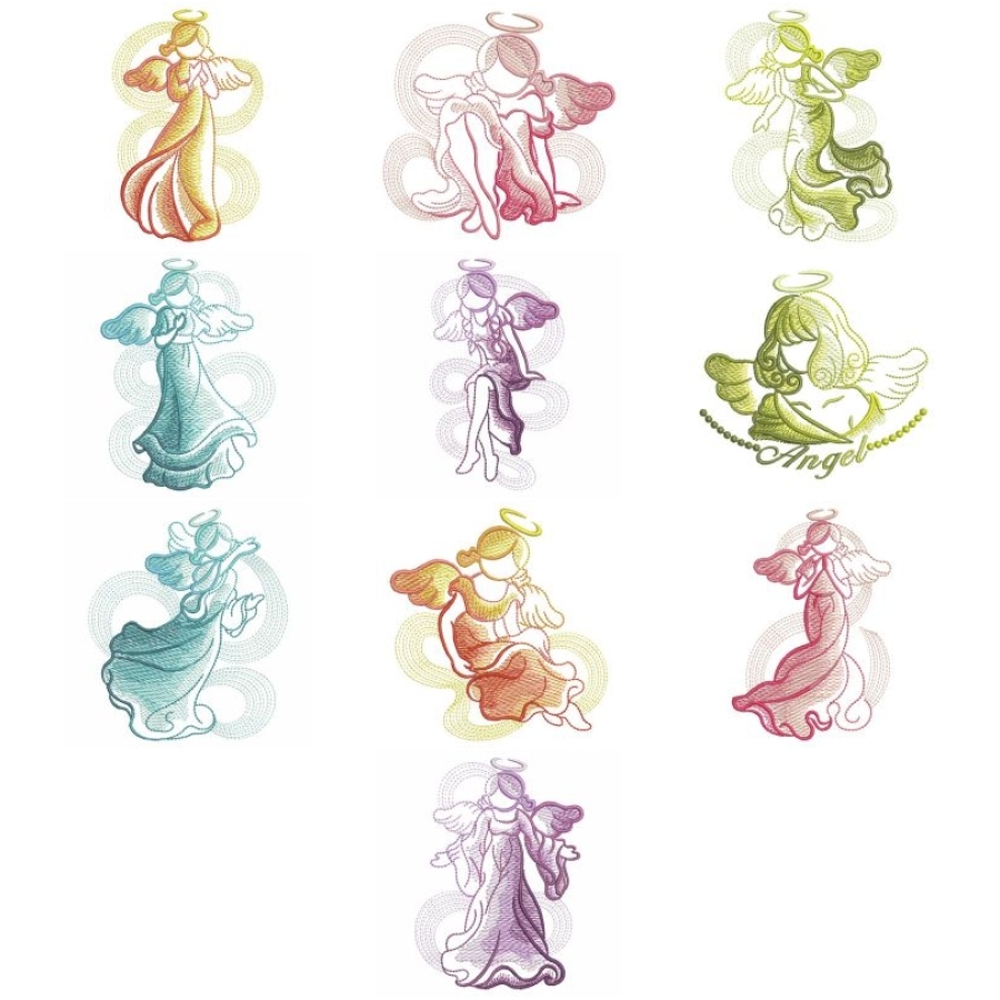 Sketched Angels 