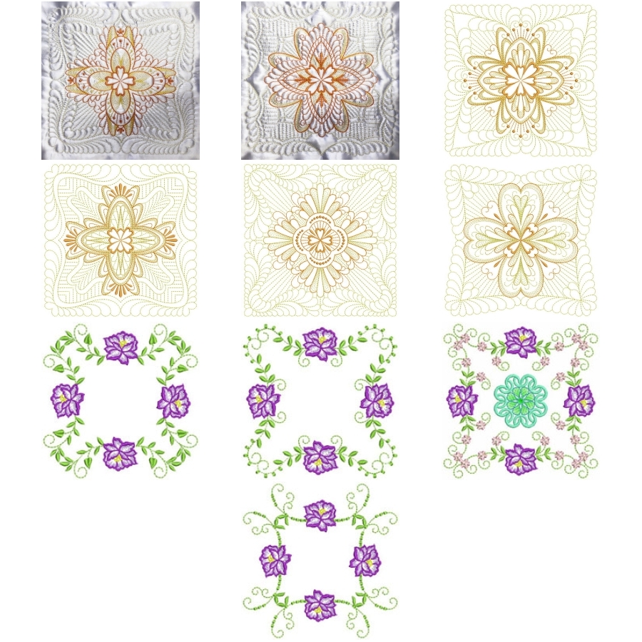 Heirloom Flower Quilt