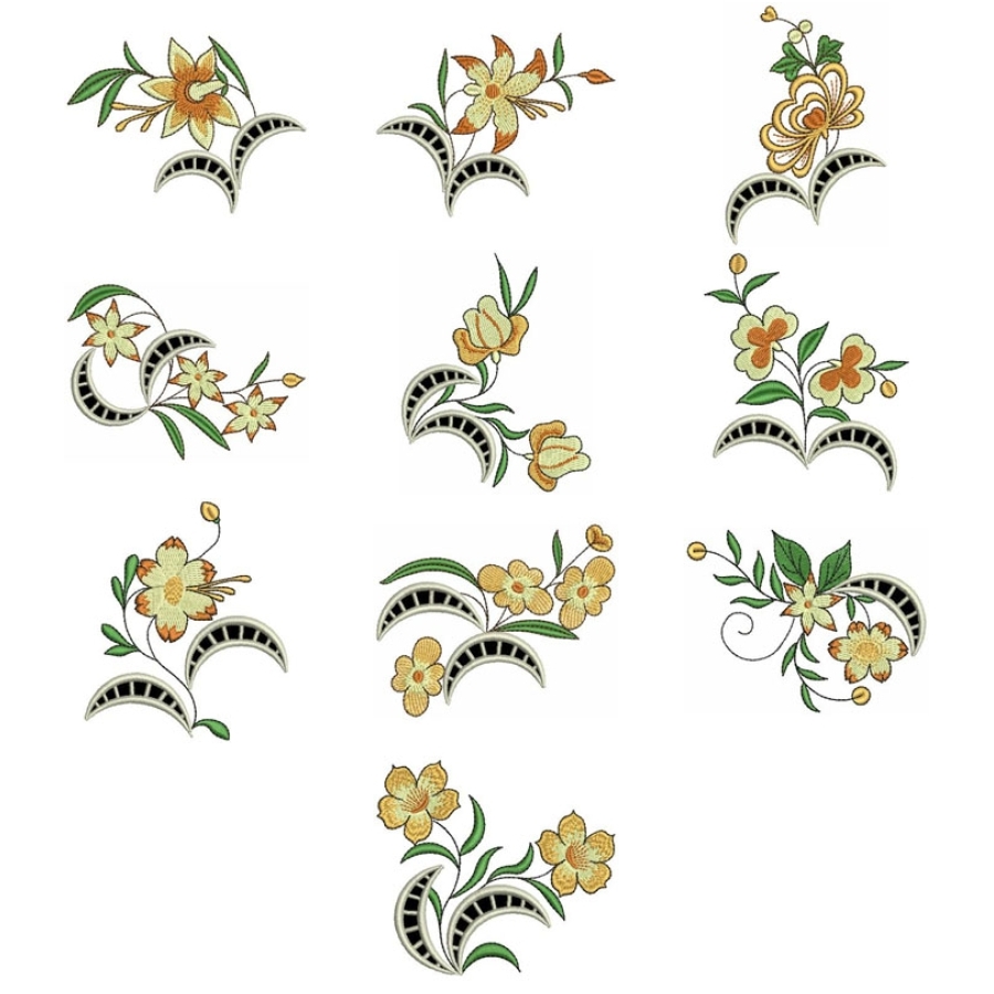 Cutwork Flowers