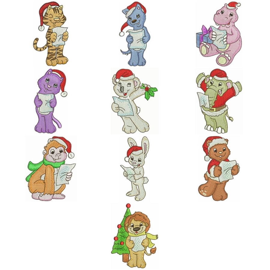 Christmas Singing Critters