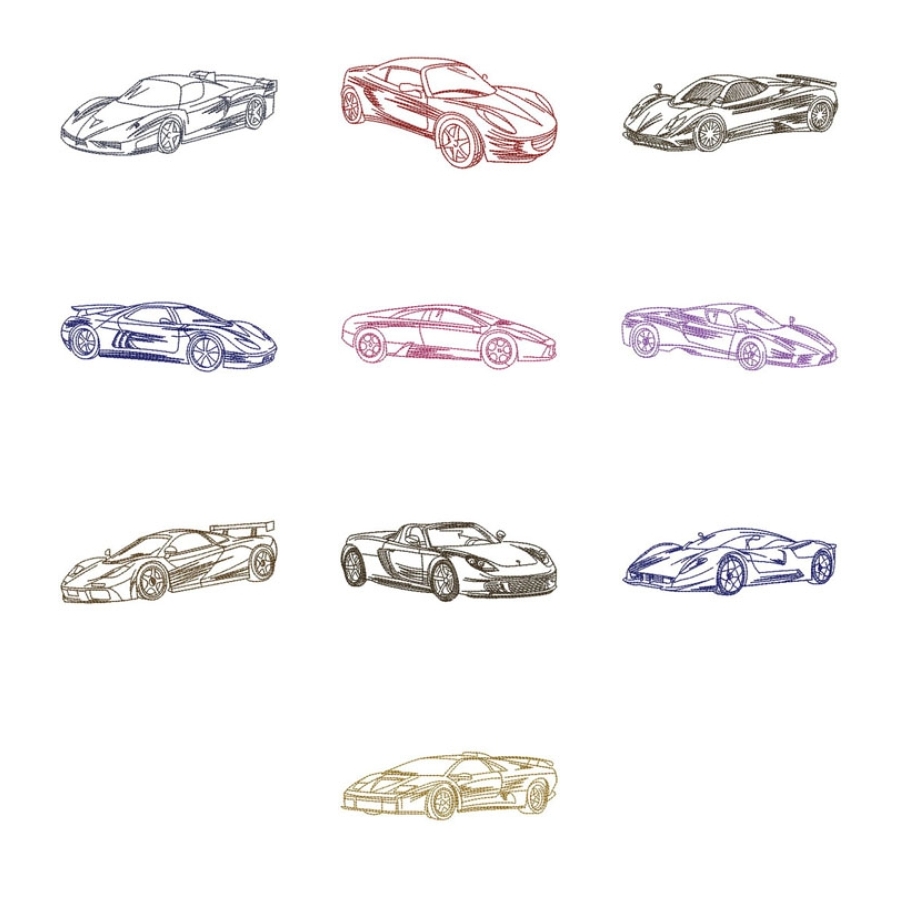 Redwork Racing Cars