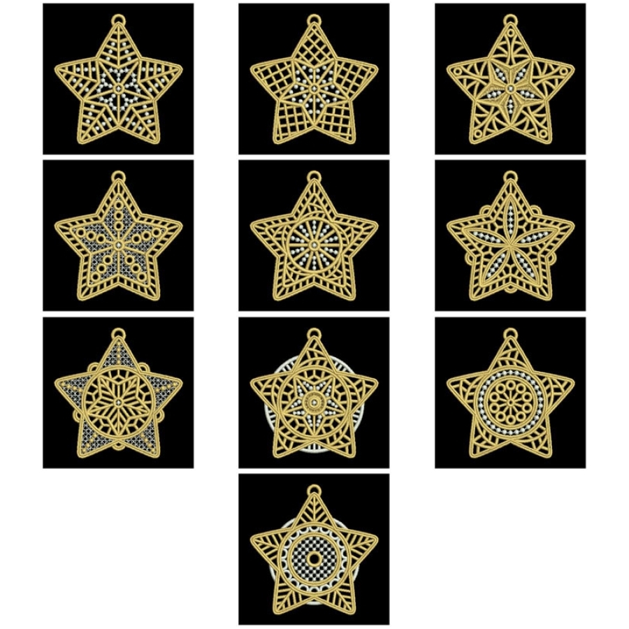 FSL Star Ornaments