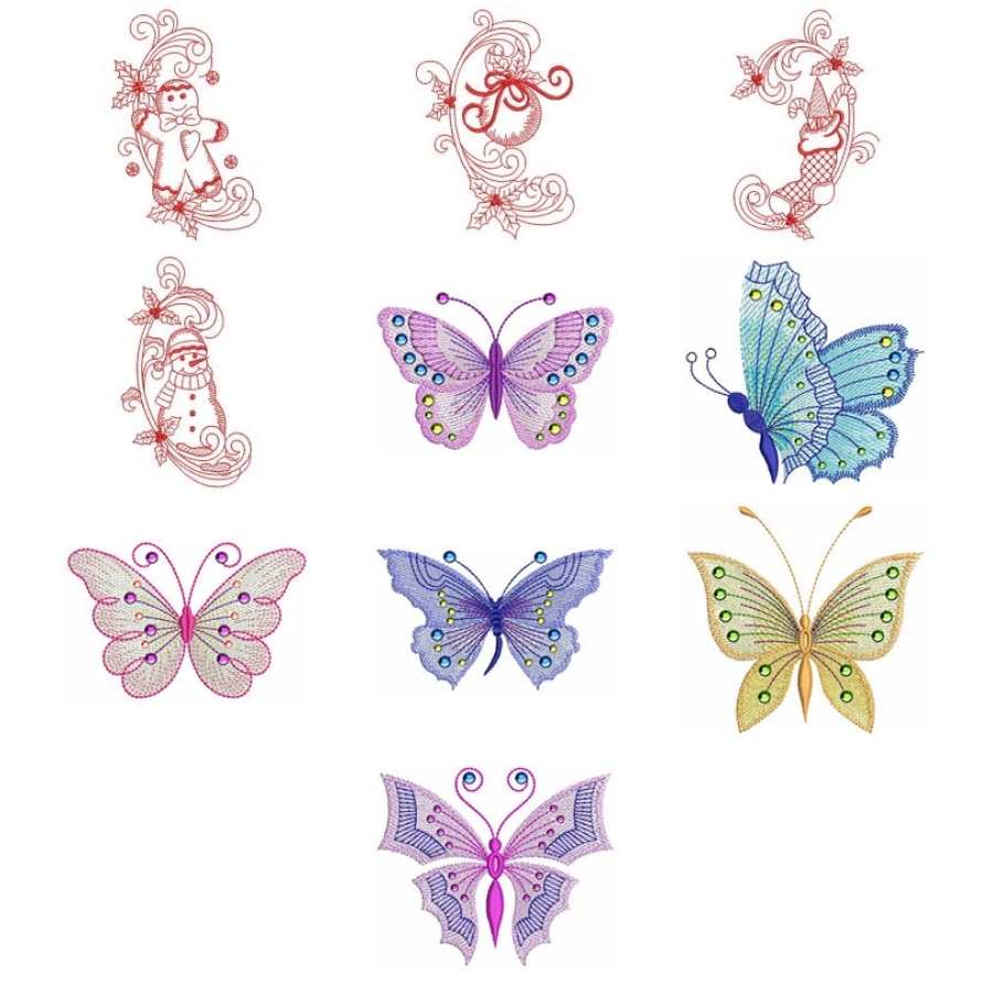Crystal Butterflies