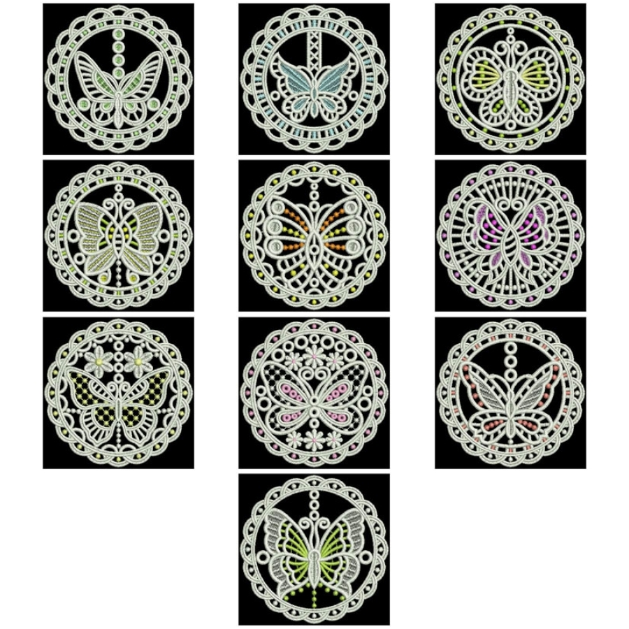 FSL Butterfly Ornaments