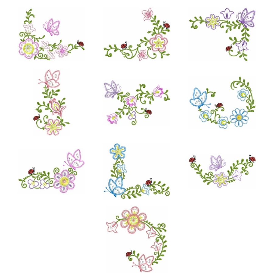 Jacobean Butterfly Decor