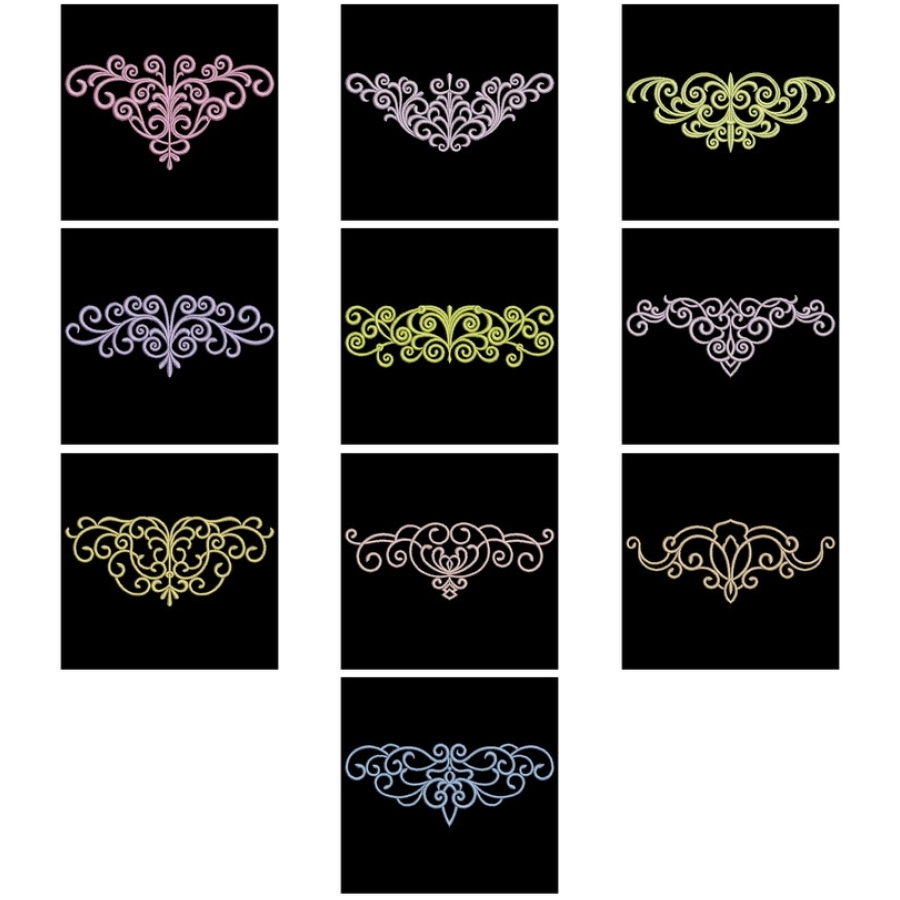 Decorative Satin Borders