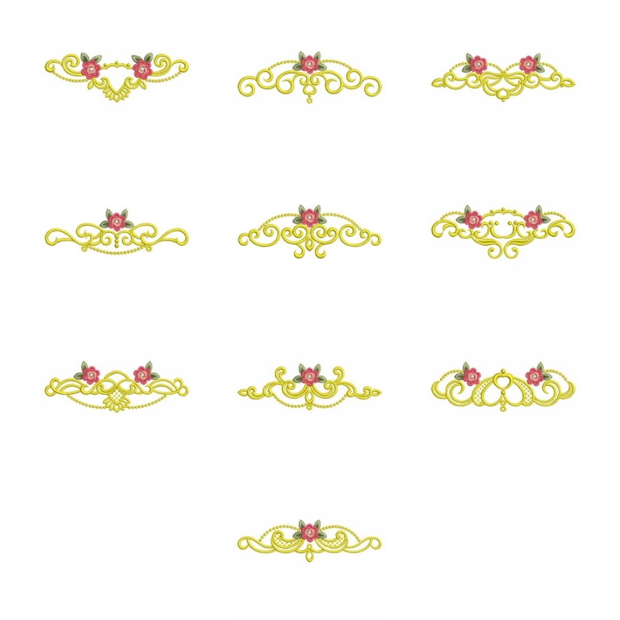 Decorative Rose Border