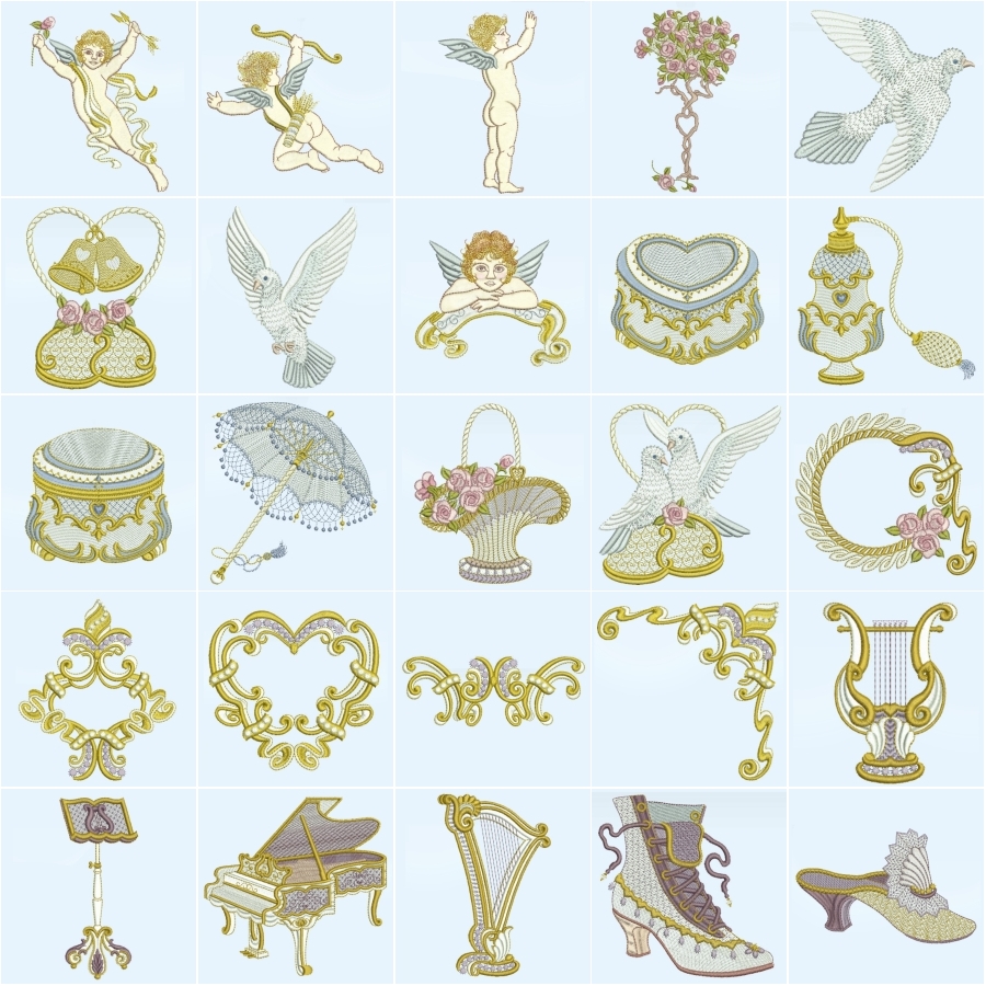 Endearing Embroidery Design Collection CD