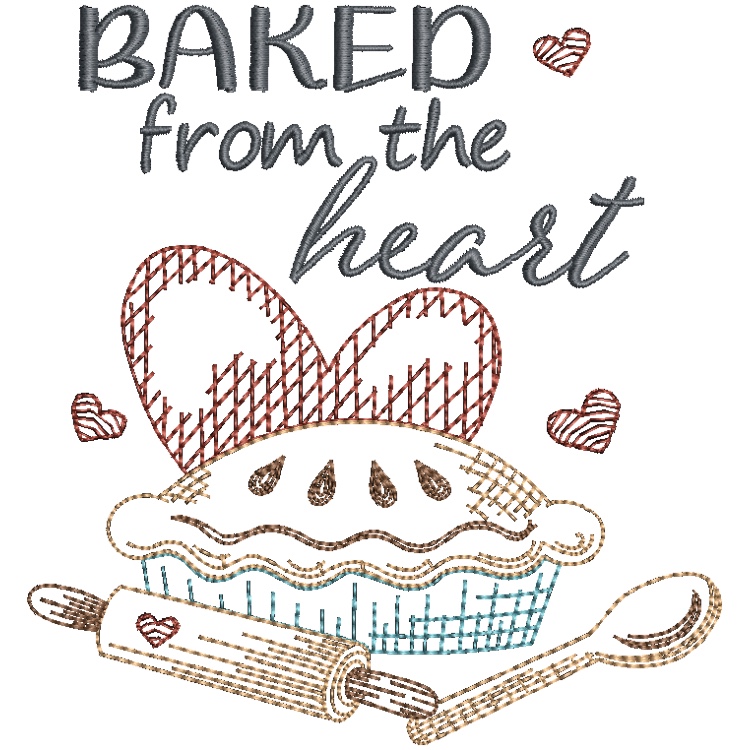 Baked from the Heart Apple Pie