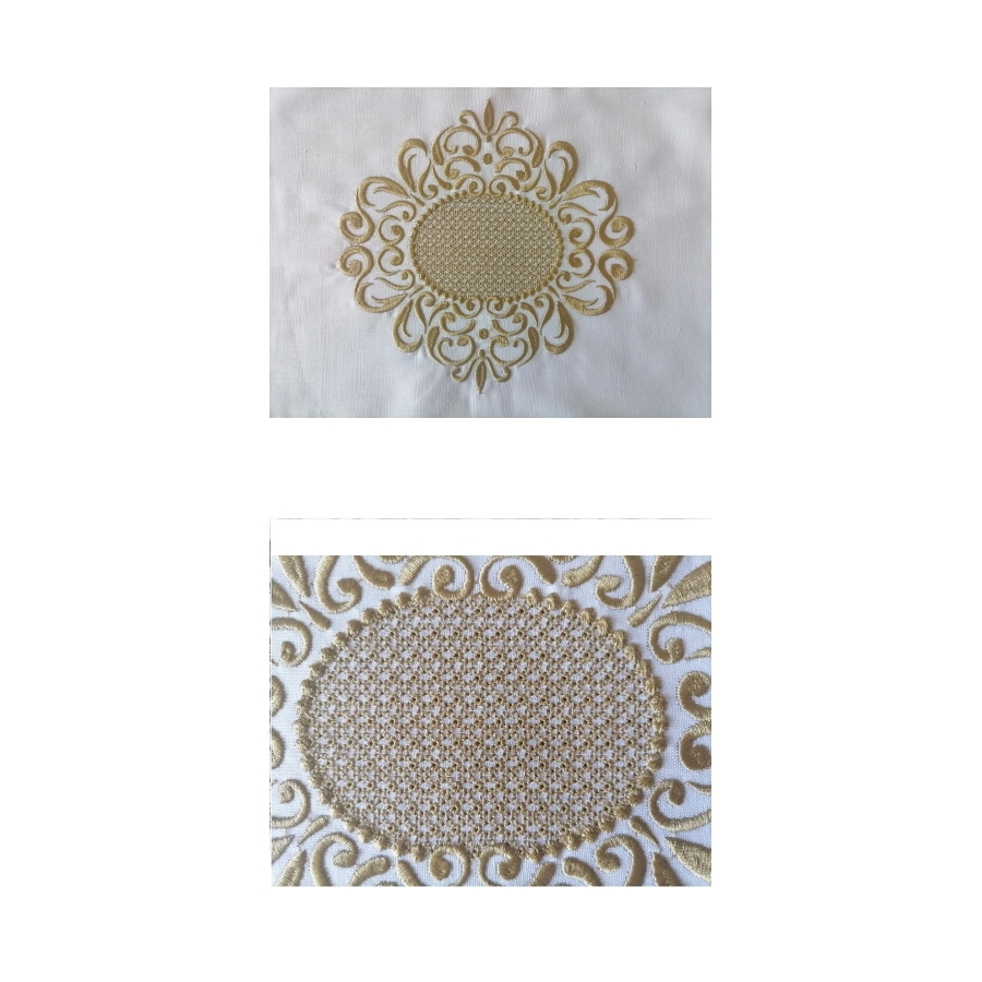 Monogram Damascus 8*8