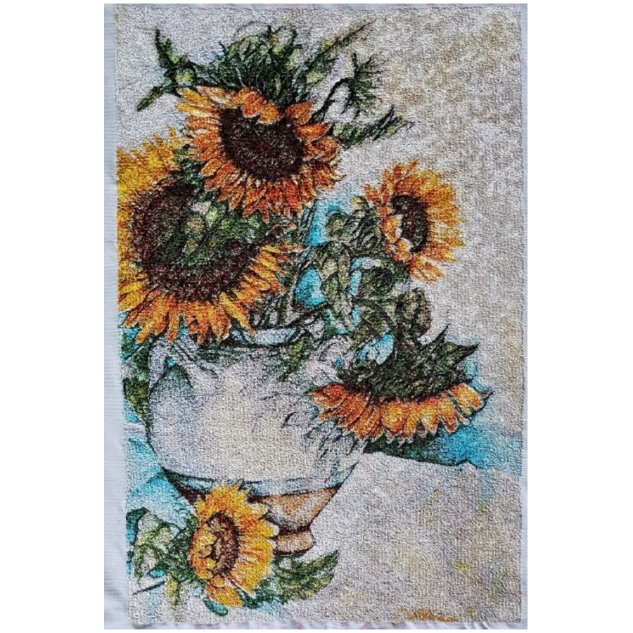 Sunflowers photo stitch