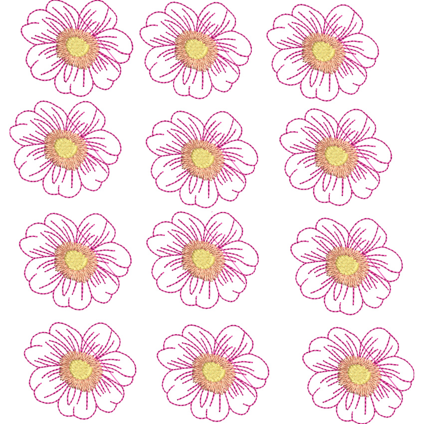 Paradise Petals 1 - Mystery Block of the Month-4