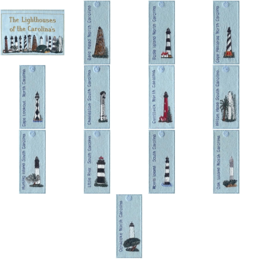 Carolina Lighthouse Bookmarks