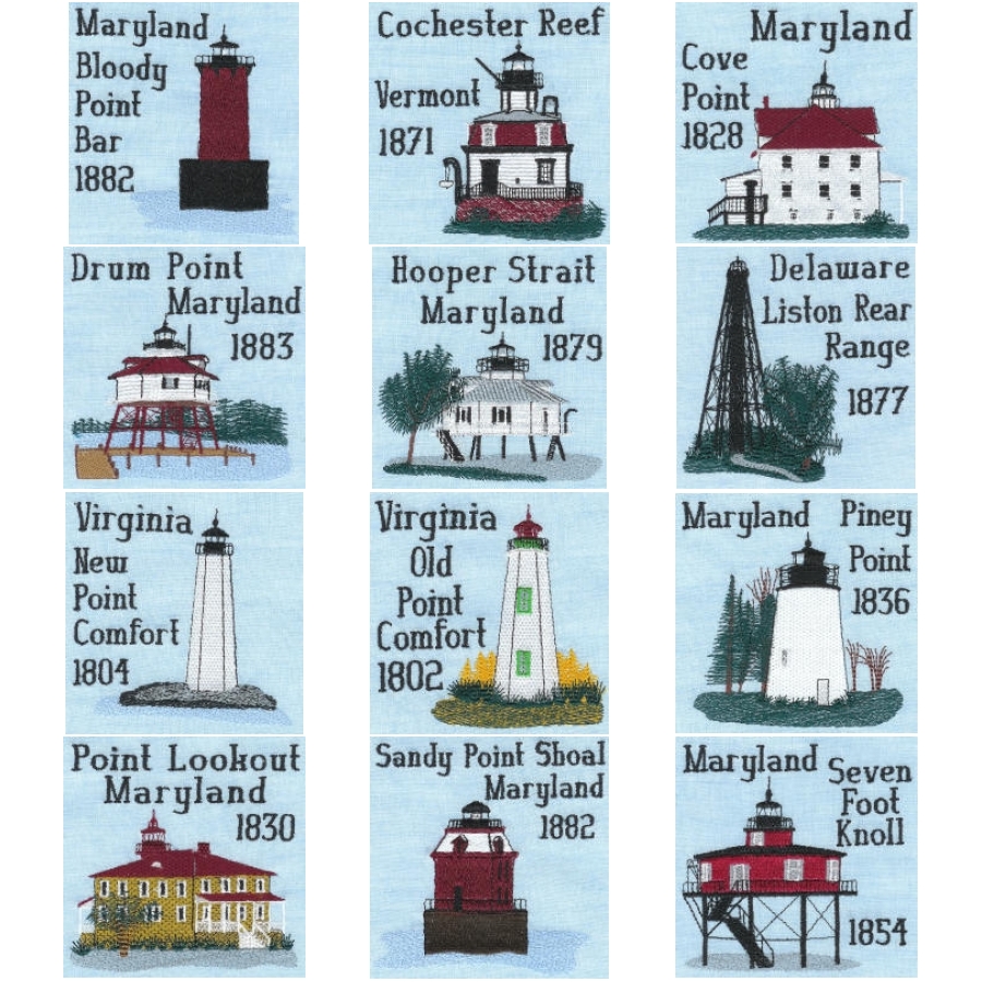Atlantic Coast Lighthouse Blocks