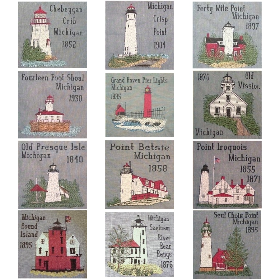 Michigan Wish List 1 Lighthouse Blocks